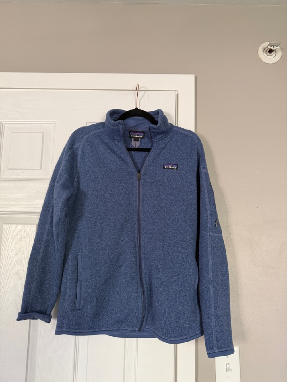 Patagonia Blue Full Zip Fleece Better Sweater